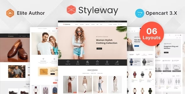 Styleway - Online Fashion OpenCart 3.x Responsive Theme