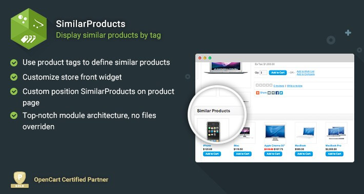 SimilarProducts - Display Similar Products by Tag
