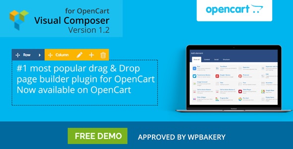 Visual Composer for OpenCart